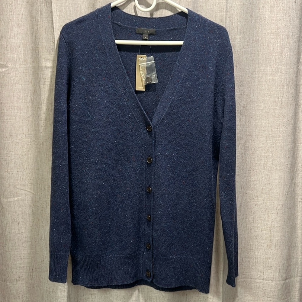 Jcrew wool boyfriend cardigan *NWT*